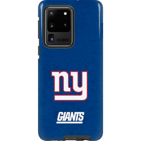 NFL New York Giants Distressed Galaxy S20 Ultra 5G Pro Case