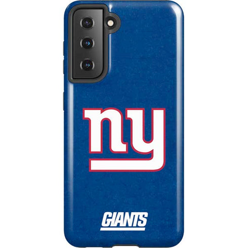 NFL New York Giants Distressed Galaxy S21 5G Pro Case