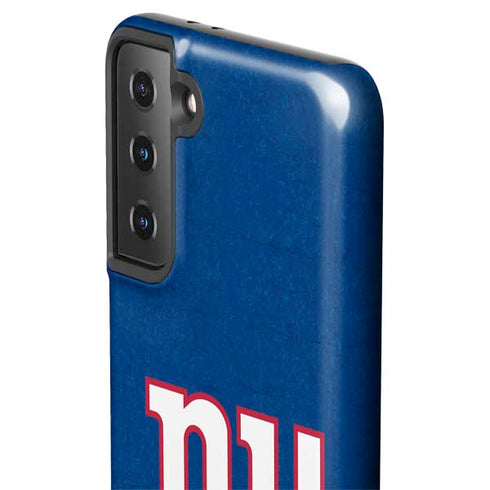 NFL New York Giants Distressed Galaxy S21 Plus 5G Pro Case