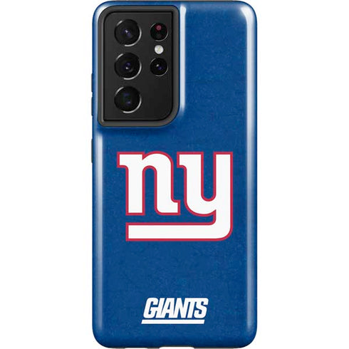 NFL New York Giants Distressed Galaxy S21 Ultra 5G Pro Case