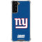 NFL New York Giants Distressed Galaxy S22 Plus Clear Case