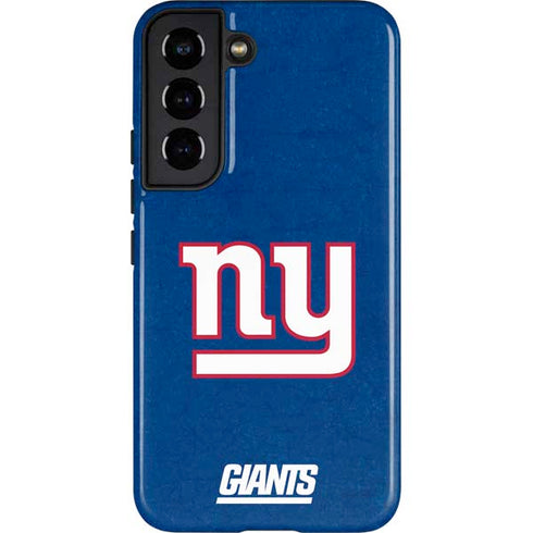 NFL New York Giants Distressed Galaxy S22 Pro Case
