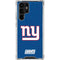 NFL New York Giants Distressed Galaxy S22 Ultra Clear Case