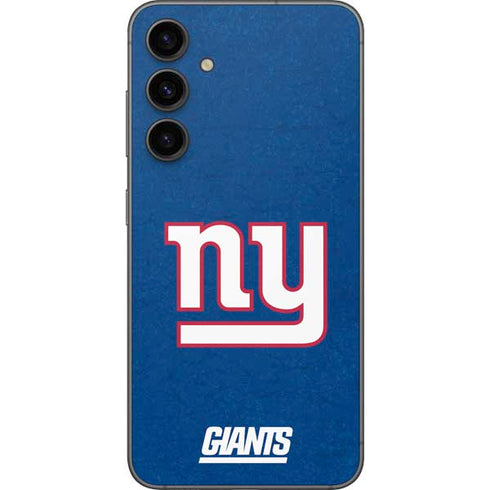 NFL New York Giants Distressed Galaxy S23 FE Skin