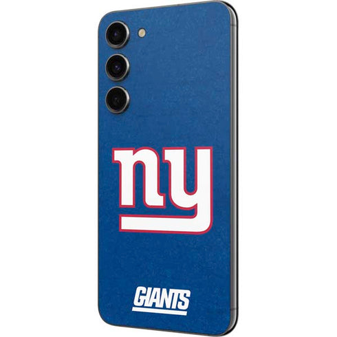 NFL New York Giants Distressed Galaxy S23 Plus Skin