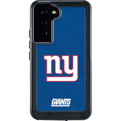 NFL New York Giants Distressed Galaxy S23 Plus Waterproof Case