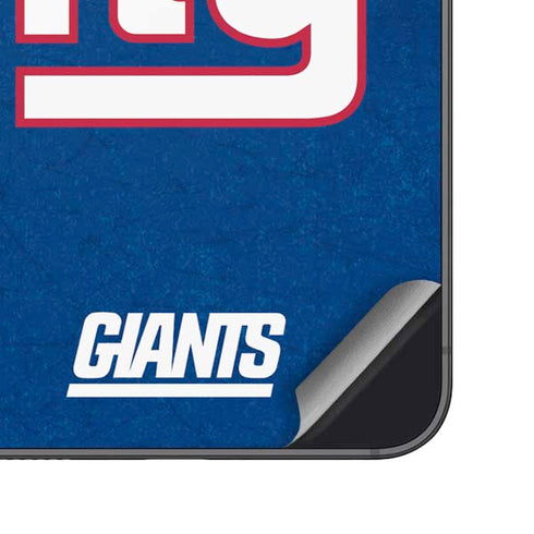NFL New York Giants Distressed Galaxy S23 Skin