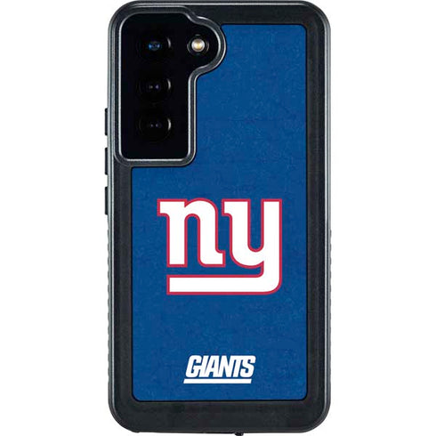 NFL New York Giants Distressed Galaxy S23 Waterproof Case