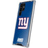 NFL New York Giants Distressed Galaxy S24 Ultra Clear Case