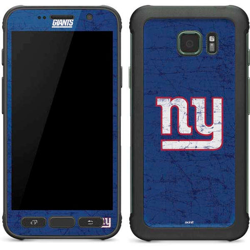 NFL New York Giants Distressed Galaxy S7 Active Skin