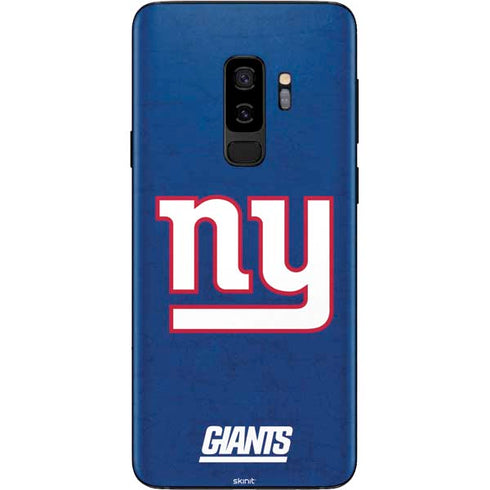 NFL New York Giants Distressed Galaxy S9 Plus Skin