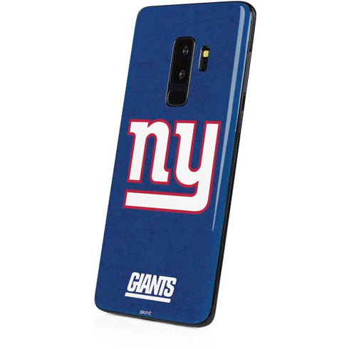 NFL New York Giants Distressed Galaxy S9 Plus Skin