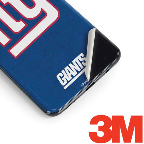 NFL New York Giants Distressed Galaxy S9 Plus Skin