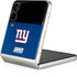 NFL New York Giants Distressed Galaxy Z Flip3 5G Skin