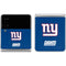 NFL New York Giants Distressed Galaxy Z Flip4 5G Skin