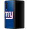 NFL New York Giants Distressed Galaxy Z Fold3 5G Skin