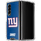 NFL New York Giants Distressed Galaxy Z Fold4 5G Clear Case