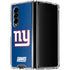 NFL New York Giants Distressed Galaxy Z Fold4 5G Clear Case