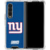 NFL New York Giants Distressed Galaxy Z Fold4 5G Clear Case