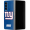 NFL New York Giants Distressed Galaxy Z Fold4 5G Skin