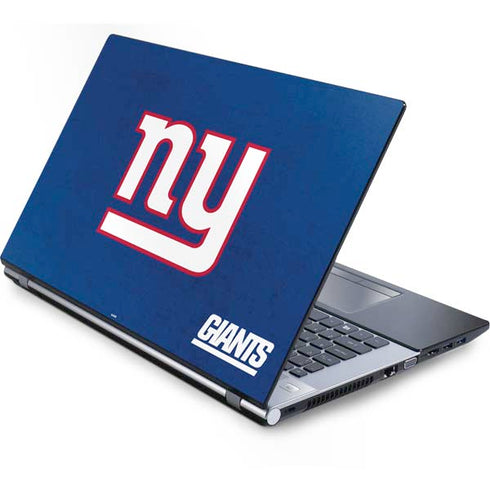 NFL New York Giants Distressed Generic Laptop Skin