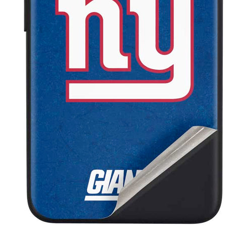 NFL New York Giants Distressed Google Pixel 4a Skin