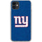 NFL New York Giants Distressed iPhone 11 Clear Case