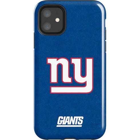 NFL New York Giants Distressed iPhone 11 Impact Case
