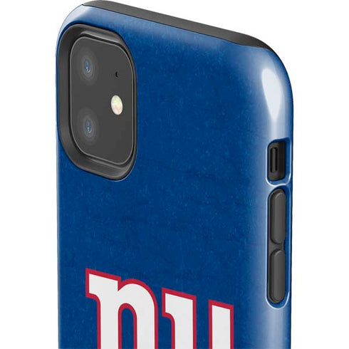NFL New York Giants Distressed iPhone 11 Impact Case