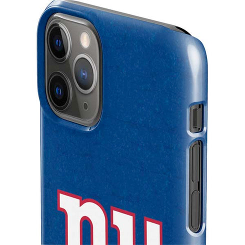 NFL New York Giants Distressed iPhone 11 Pro Lite Case