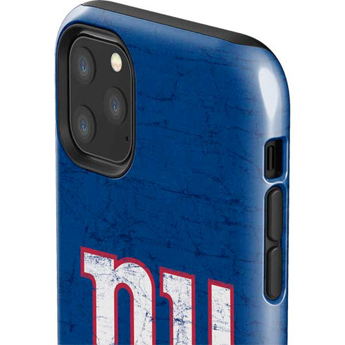 NFL New York Giants Distressed iPhone 11 Pro Max Impact Case