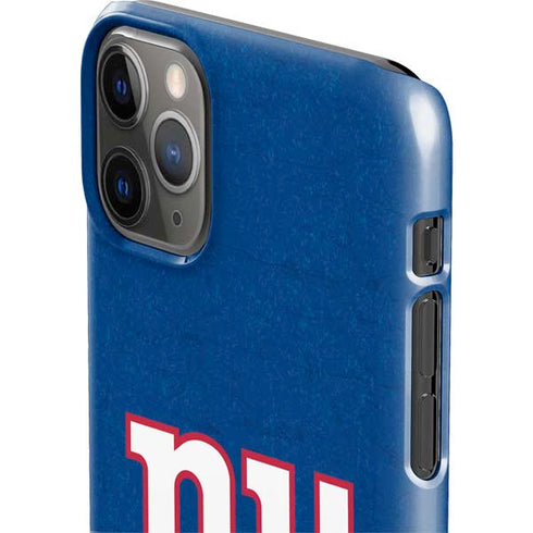 NFL New York Giants Distressed iPhone 11 Pro Max Lite Case