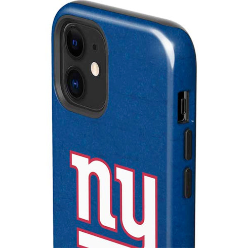 NFL New York Giants Distressed iPhone 12 Impact Case