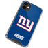 NFL New York Giants Distressed iPhone 12 Mini Clear Case