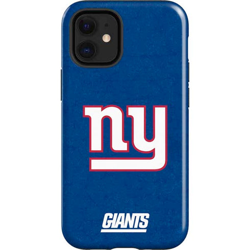 NFL New York Giants Distressed iPhone 12 Mini Impact Case