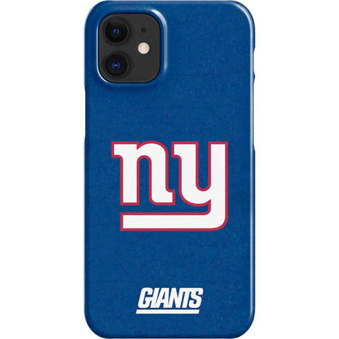 NFL New York Giants Distressed iPhone 12 Mini Lite Case