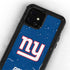NFL New York Giants Distressed iPhone 12 Mini Waterproof Case