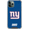 NFL New York Giants Distressed iPhone 12 Pro Clear Case