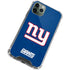 NFL New York Giants Distressed iPhone 12 Pro Clear Case