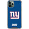 NFL New York Giants Distressed iPhone 12 Pro Max Clear Case