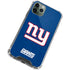 NFL New York Giants Distressed iPhone 12 Pro Max Clear Case