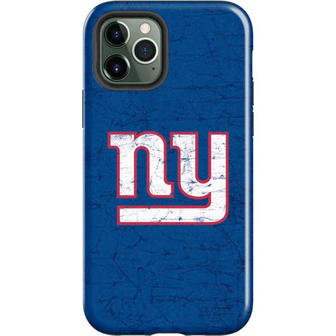 NFL New York Giants Distressed iPhone 12 Pro Max Impact Case