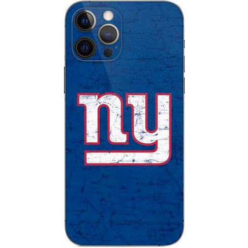 NFL New York Giants Distressed iPhone 12 Pro Skin