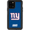 NFL New York Giants Distressed iPhone 12 Pro Waterproof Case