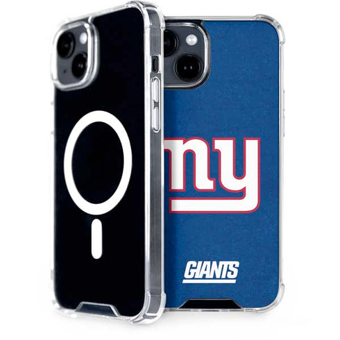 NFL New York Giants Distressed iPhone 13 MagSafe Case