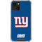 NFL New York Giants Distressed iPhone 13 Mini Clear Case