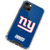 NFL New York Giants Distressed iPhone 13 Mini Clear Case