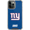NFL New York Giants Distressed iPhone 13 Pro Max Clear Case
