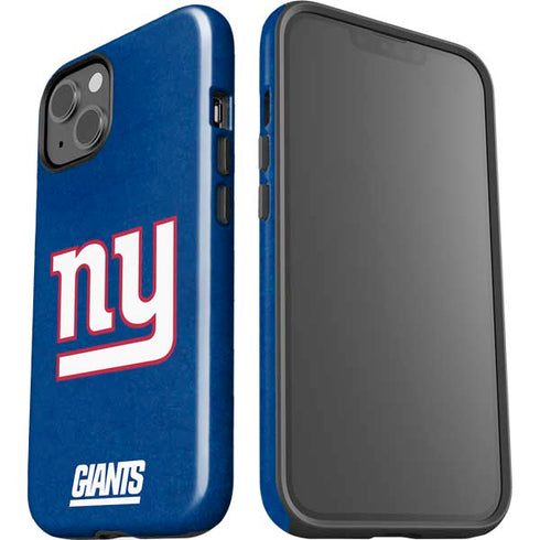 NFL New York Giants Distressed iPhone 14 Impact Case