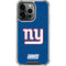 NFL New York Giants Distressed iPhone 15 Pro Clear Case